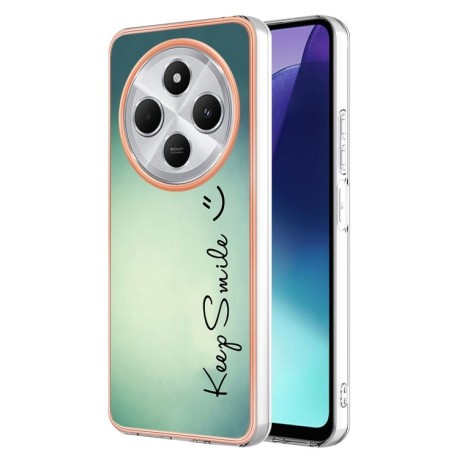 Протиударний чохол Electroplating IMD для Xiaomi Redmi 14C 4G/Poco C75/Redmi A4 5G - Smile