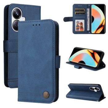 Чехол-книжка Skin Feel Life Tree для Realme 10 Pro+ 5G - синий