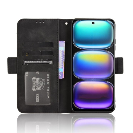 Чехол-книжка Skin Feel Calf на Infinix Hot 50 4G - черный