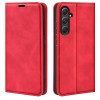 Чохол-книжка Retro Skin Feel Business Magnetic для Samsung Galaxy A55 - червоний