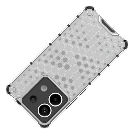 Противоударный чехол Honeycomb на Xiaomi Redmi Note 13 Pro 5G/Poco X6 5G - черный