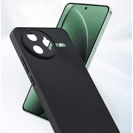 Противоударный чехол Plain Skin для For Redmi K80 Pro / Poco F7 Ultra - черный