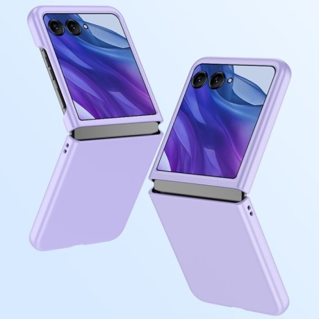 Протиударний чохол Fuel Injection PC Skin Feel для Motorola Razr 50 Ultra - фіолетовий