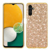 Ударозащитный чехол Glittery Powder на Samsung Galaxy S23 FE 5G - золотой