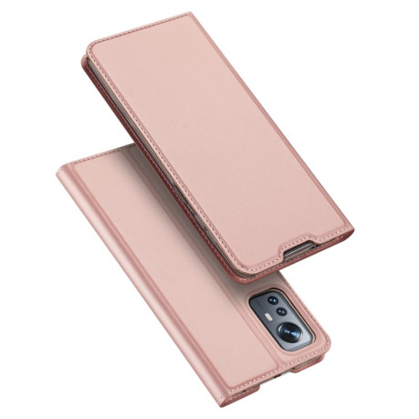 Чехол-книжка DUX DUCIS Skin Pro Series на Xiaomi 12 Lite - розовый