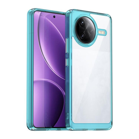 Противоударный чохол Colorful Acrylic Series для Xiaomi Poco F7 Ultra - синий