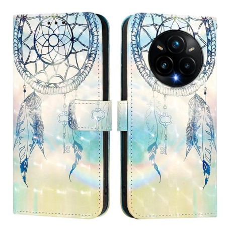Чехол-книжка 3D Painting для Realme 14 Pro+ 5G - Chimes