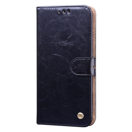 Чехол-книжка Oil Wax Texture для Xiaomi Poco X4 Pro 5G - черный
