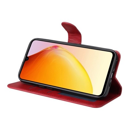 Чохол-книжка Classic Calf Texture Flip Leather для Vivo V25 5G/V25e 4G/X80 Lite - червоний