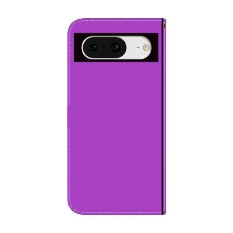 Чехол-книжка Imitated Mirror для Google Pixel 8 - фиолетовый
