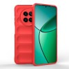 Силиконовый чехол Magic Flannel для Realme 13 5G/12 5G/12X 5G Global - красный