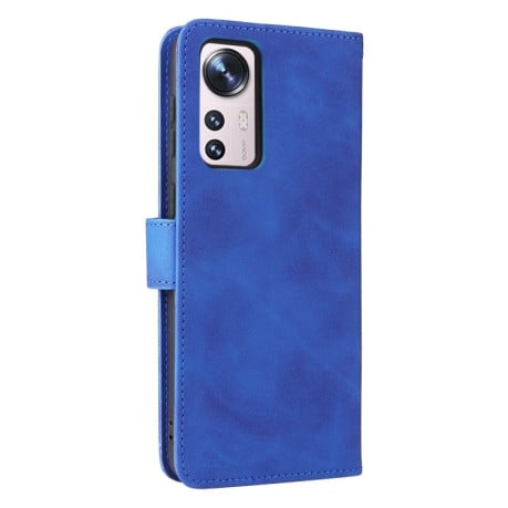 Чохол-книжка Solid Color Skin Feel на Xiaomi 12 Lite - синій