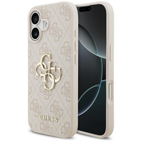 Оригінальний чохол Guess 4G Big Logo на iPhone 17 - Pink