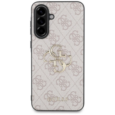 Оригинальный чехол Guess Big 4G Logo Classic Logo для Samsung Galaxy A56 - Pink