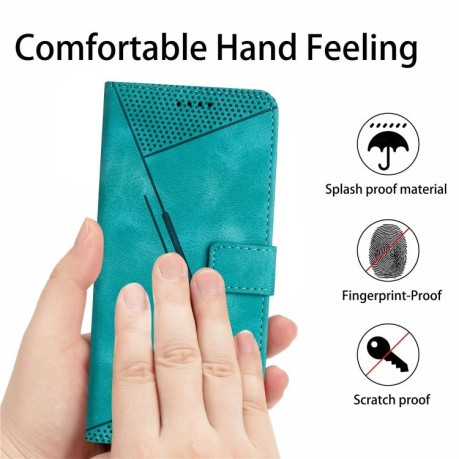 Чехол-книжка Dream Triangle Leather на Infinix Hot 50 4G - зеленый