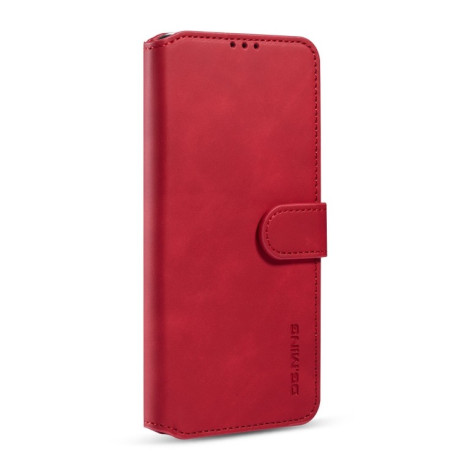 Чохол-книжка DG.MING Retro Oil Side на Xiaomi Redmi 9T/Poco M3 - червоний