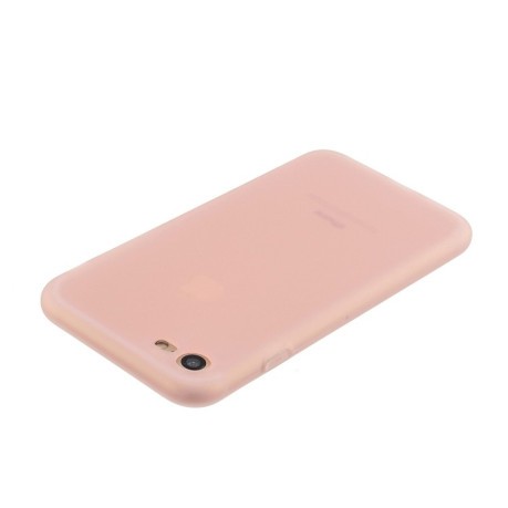 Чохол Liquid Emulsion Translucent на iPhone SE 3/2 2022/2020/8/7 - рожевий