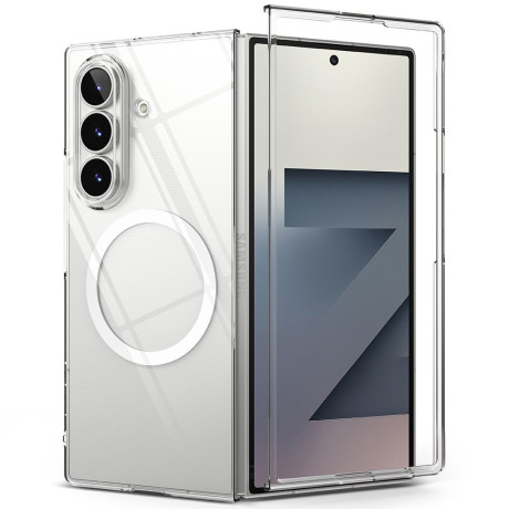 Оригінальний чохол Ringke Slim Magnetic з MagSafe на Samsung Galaxy Fold 7 - Transparent