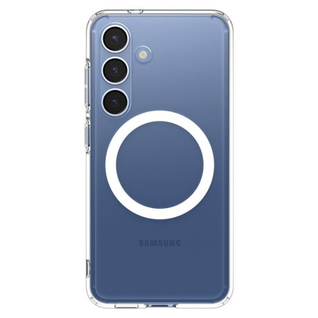 Оригінальний чохол Spigen Ultra Hybrid Mag Case для Samsung Galaxy S25+Plus - Clear