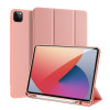 Протиударний чохол-книжка DUX DUCIS DOMO Series на iPad Pro 12.9(2021) - рожевий