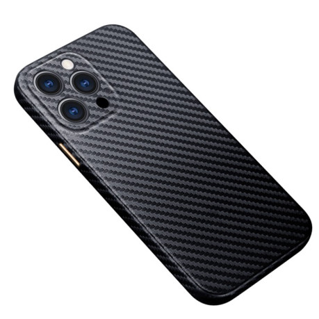 Противоударный чехол R-JUST Carbon для iPhone 13 Pro Max - черный