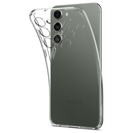 Оригинальный чехол Spigen Liquid Crystal на Samsung Galaxy S23 - CRYSTAL CLEAR