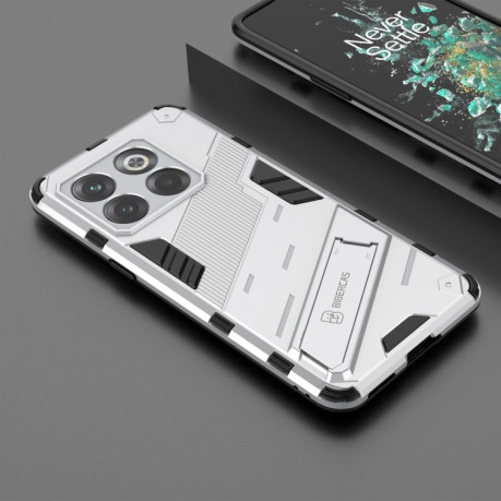Противоударный чехол Punk Armor для OnePlus 10T 5G - белый