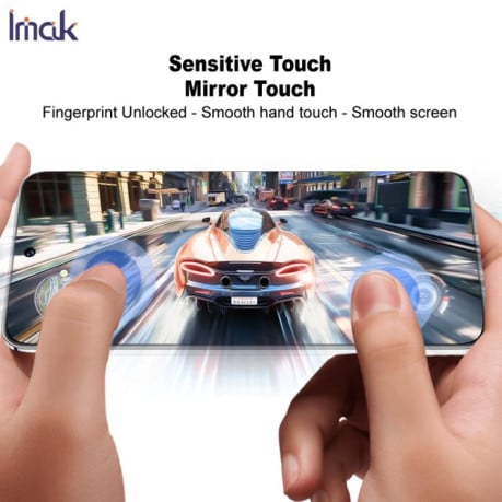 Захисне скло IMAK 9H Full Screen Film Pro+ на Xiaomi Redmi Turbo 4 Pro 5G / POCO F7 5G Global - чорне
