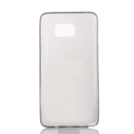 TPU Прозрачный Серый Чехол для Samsung Galaxy Note 5
