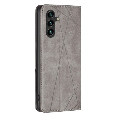 Чохол-книжка Rhombus Texture для Samsung Galaxy A16 5G - сірий