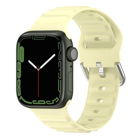 Ремешок Ocean Ripple для Apple Watch Series 8/7 41mm / 40mm - желтый