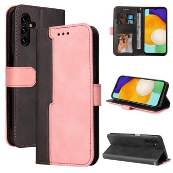 Чохол-книжка Business Stitching-Color для Samsung Galaxy A04s/A13 5G - рожевий