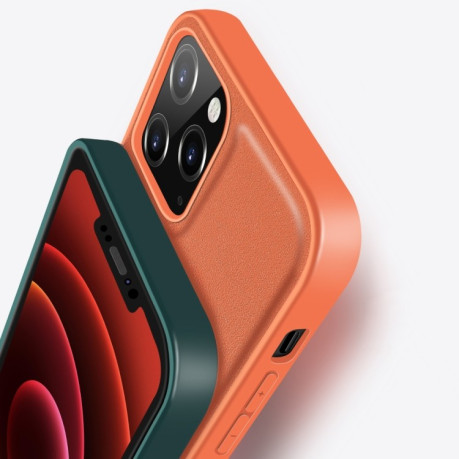 Чохол-гаманець Mutural Yalan Series для iPhone 12 Pro Max - коричневий