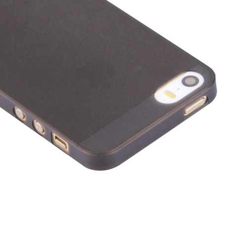 Ультратонкий чехол 0.4mm для iPhone 5/ 5S/ SE - черный