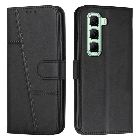 Чохол-книжка Stitching Calf Texture для Infinix Hot 50 4G - чорний