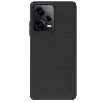 Чехол NILLKIN Frosted Shield усиленный матовый на Xiaomi Redmi Note 12 Pro 5G/Poco X5 Pro - черный