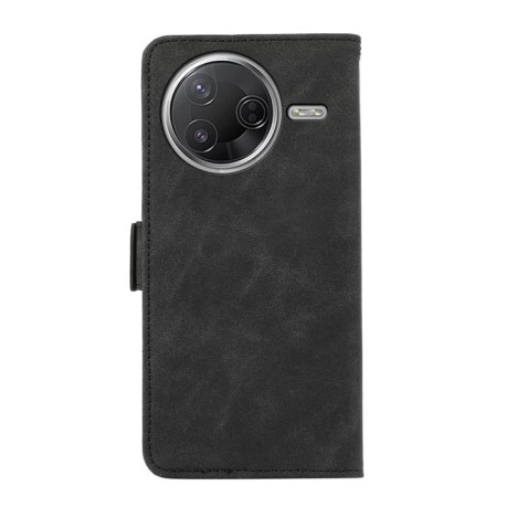 Чехол-книжка ABEEL Frosted Magnetic RFID Leather на Xiaomi Poco F7 Pro / F7 Ultra Global - черный