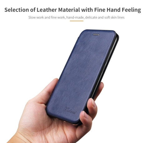 Чехол-книжка Retro Texture Magnetic для Samsung Galaxy S22 5G - коричневый