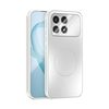 Ударостійкий чохол ABEEL Heat Dissipation Frosted MagSafe для Xiaomi Redmi K90/Poco F8 Pro — білий