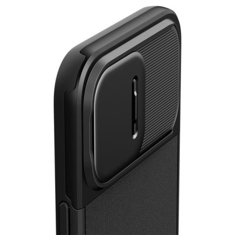 Оригинальный чехол Spigen Optik Armor Mag MagSafe для iPhone 15 Pro Max - Black