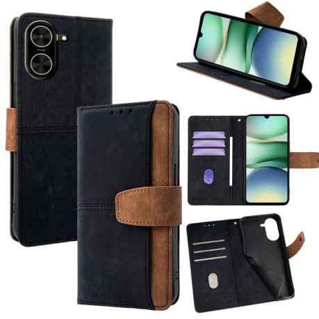 Чохол-книжка Stitching Skin Feel для Xiaomi Redmi A5 4G 171.7mm - чорний