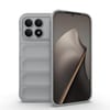 Силиконовый чехол Magic Flannel на Xiaomi Redmi K90/Poco F8 Pro — серый
