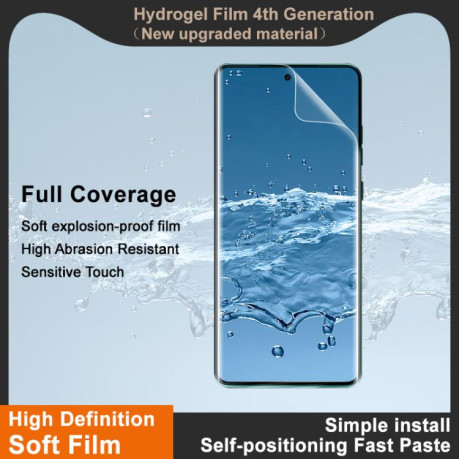 Захисна гідрогелева плівка imak 4th Generation Full Coverage для Motorola Edge 5G 2025 / 60 Fusion