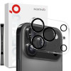 Защитное стекло на камеру NORTHJO Camera Lens Protector 3D Night Shot для iPhone 17 Pro - черное