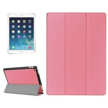 Чехол Custer Texture 3-folding Smart Case розовый для iPad Pro 12.9