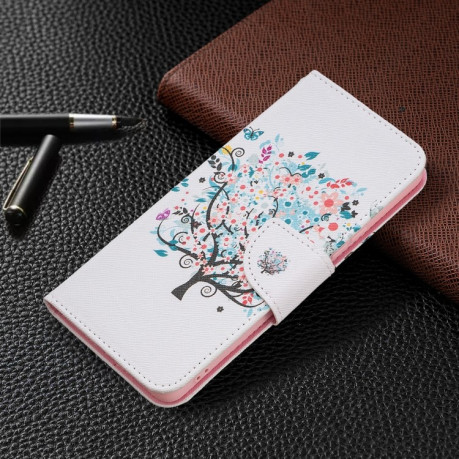 Чохол-книжка Colored Drawing Pattern для Samsung Galaxy A53 5G - Tree