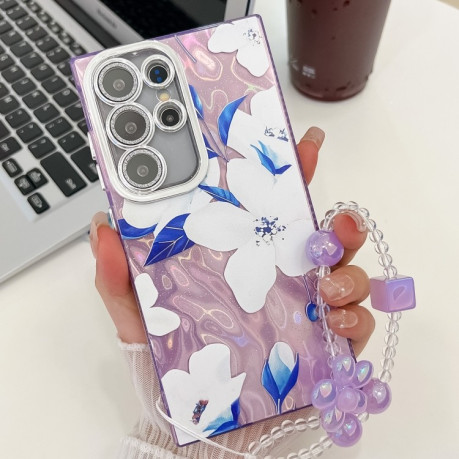 Протиударний чохол Flowers and Plants Series для Samsung Galaxy S25 Ultra 5G - Bougainvillea