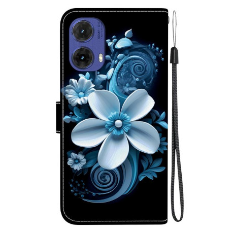 Чохол-книжка Colored Drawing Series Motorola Moto G85 5G - Orchid