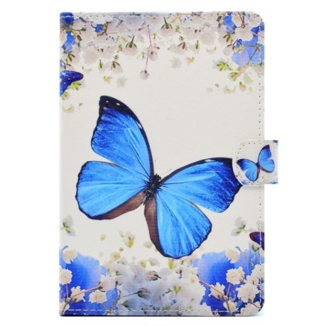 Чохол-книжка з силіконовим власником Flower Butterfly Pattern на iPad mini 3 / 2 / 1