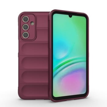 Силиконовый чехол Magic Flannel для Samsung Galaxy A15 5G - винно-красный